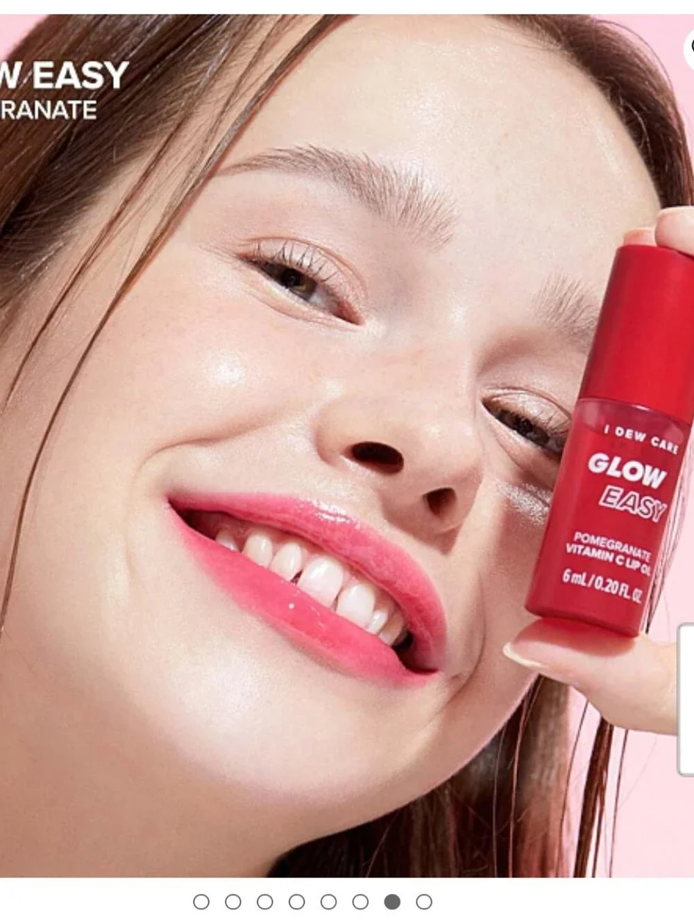 I Dew Care Glow Easy Pomegranate Vitamin C Lip Oil —